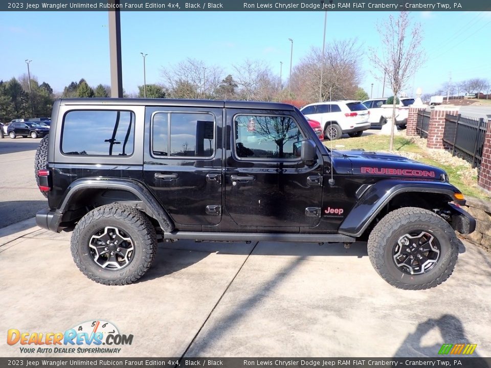 Black 2023 Jeep Wrangler Unlimited Rubicon Farout Edition 4x4 Photo #6