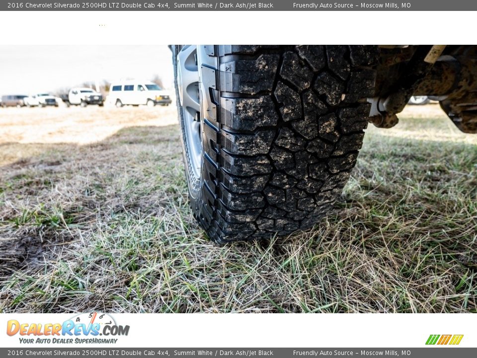 2016 Chevrolet Silverado 2500HD LTZ Double Cab 4x4 Summit White / Dark Ash/Jet Black Photo #12