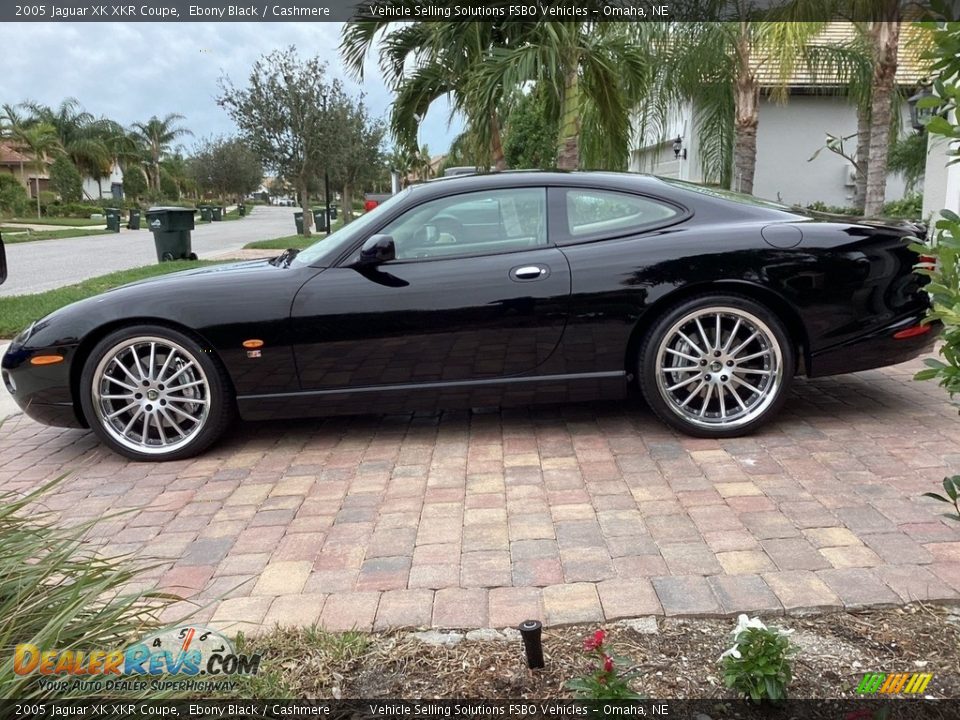 Ebony Black 2005 Jaguar XK XKR Coupe Photo #1