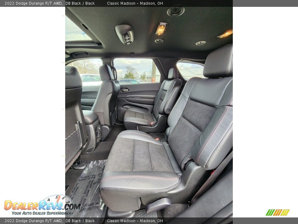 Rear Seat of 2022 Dodge Durango R/T AWD Photo #3