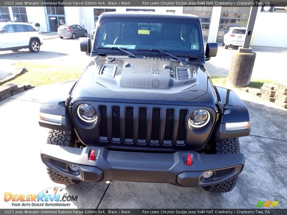 2023 Jeep Wrangler Unlimited Rubicon Farout Edition 4x4 Black / Black Photo #8