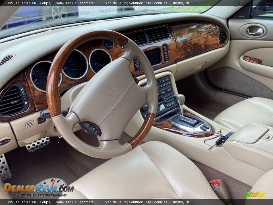 Cashmere Interior - 2005 Jaguar XK XKR Coupe Photo #2
