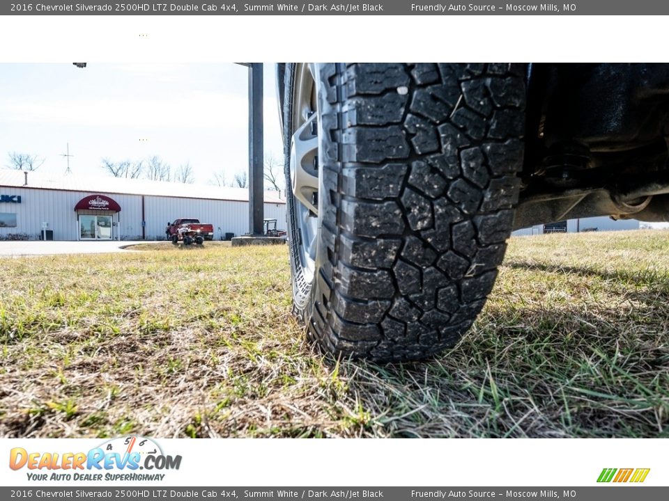 2016 Chevrolet Silverado 2500HD LTZ Double Cab 4x4 Summit White / Dark Ash/Jet Black Photo #15