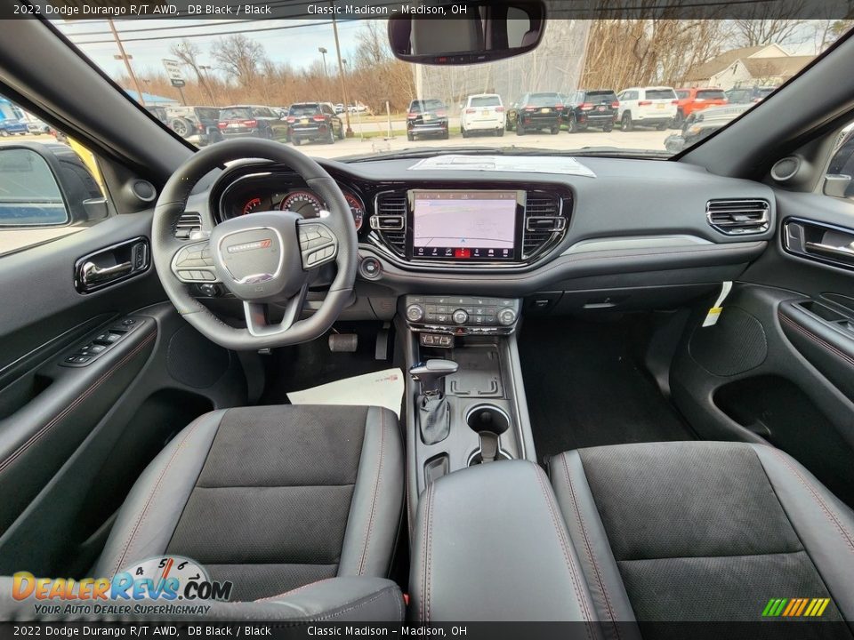 Black Interior - 2022 Dodge Durango R/T AWD Photo #5