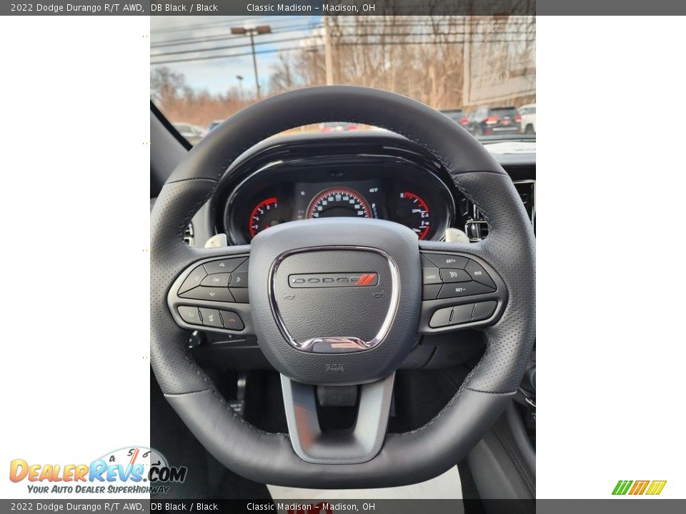 2022 Dodge Durango R/T AWD Steering Wheel Photo #6