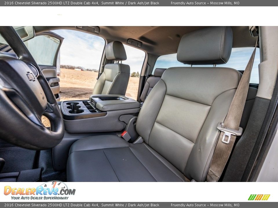2016 Chevrolet Silverado 2500HD LTZ Double Cab 4x4 Summit White / Dark Ash/Jet Black Photo #17