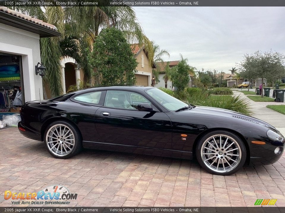 Ebony Black 2005 Jaguar XK XKR Coupe Photo #4