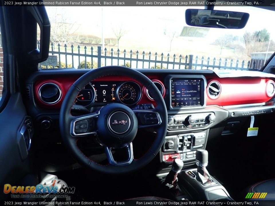 2023 Jeep Wrangler Unlimited Rubicon Farout Edition 4x4 Black / Black Photo #13