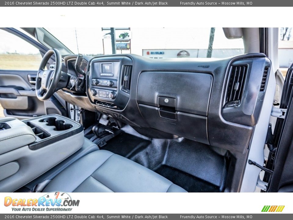 Dashboard of 2016 Chevrolet Silverado 2500HD LTZ Double Cab 4x4 Photo #24