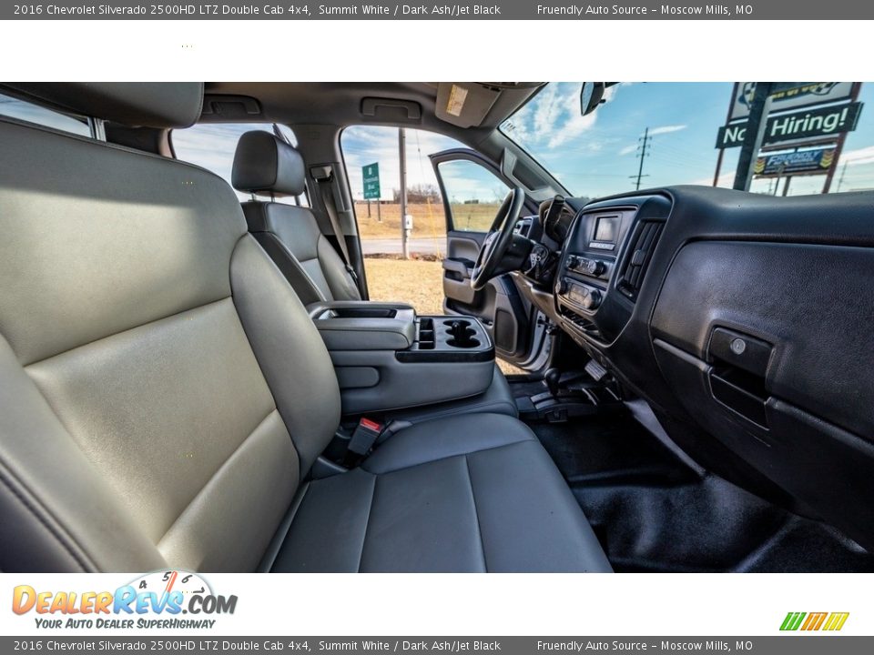 2016 Chevrolet Silverado 2500HD LTZ Double Cab 4x4 Summit White / Dark Ash/Jet Black Photo #25