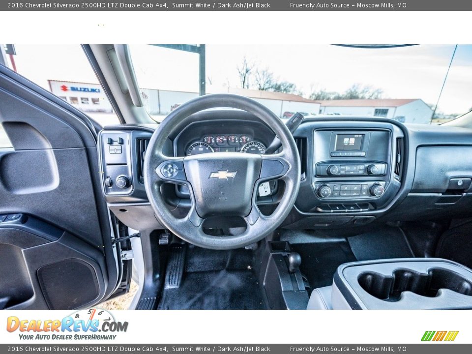 Dashboard of 2016 Chevrolet Silverado 2500HD LTZ Double Cab 4x4 Photo #28