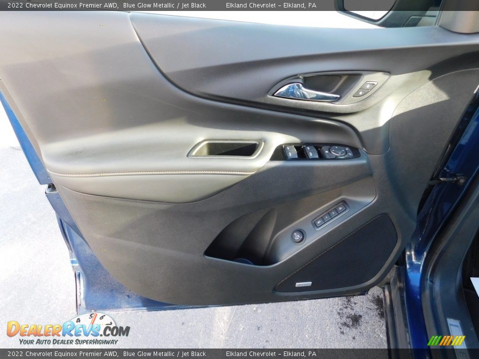 2022 Chevrolet Equinox Premier AWD Blue Glow Metallic / Jet Black Photo #16