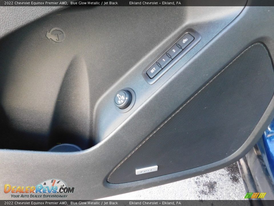 2022 Chevrolet Equinox Premier AWD Blue Glow Metallic / Jet Black Photo #18
