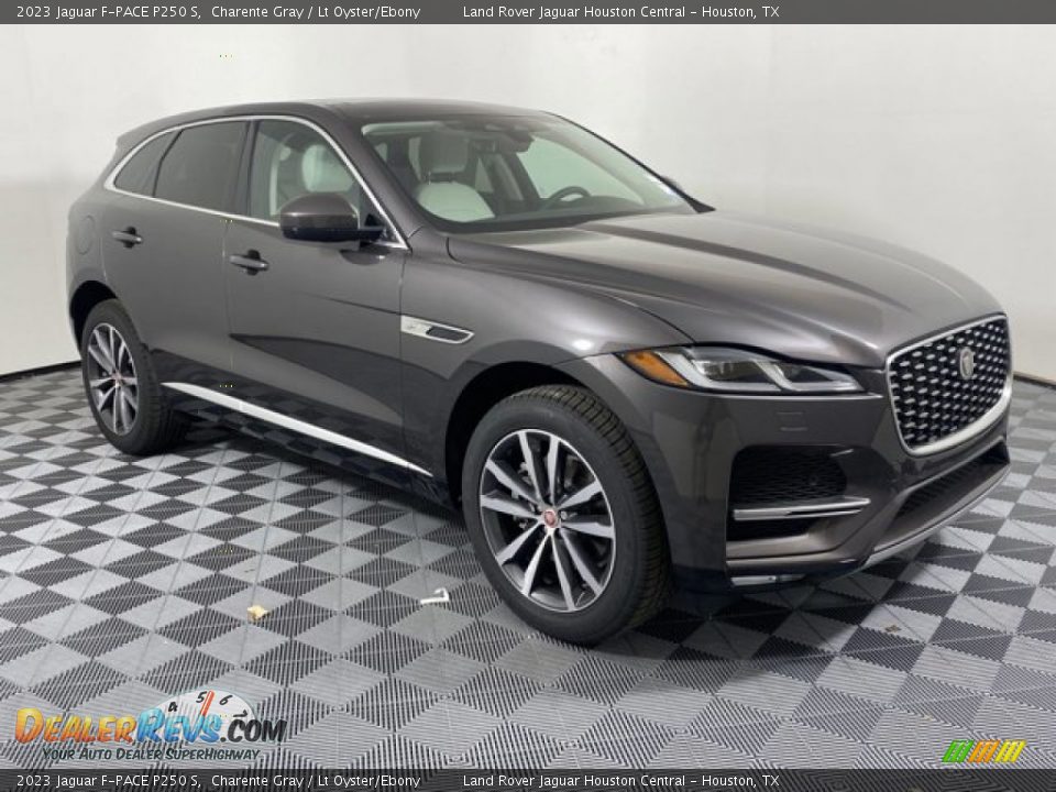 2023 Jaguar F-PACE P250 S Charente Gray / Lt Oyster/Ebony Photo #12