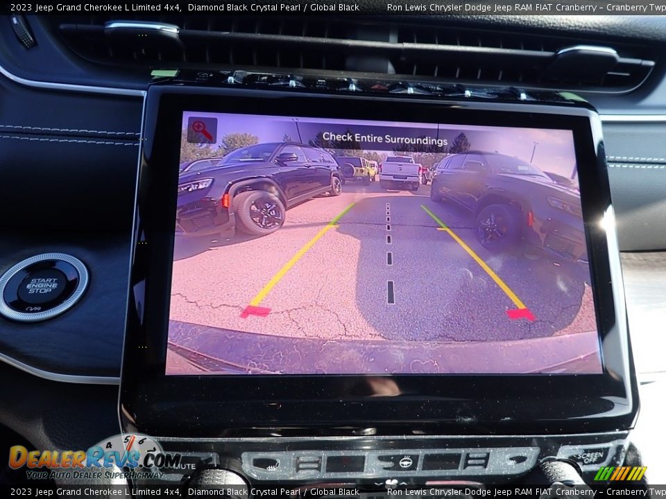 2023 Jeep Grand Cherokee L Limited 4x4 Diamond Black Crystal Pearl / Global Black Photo #19