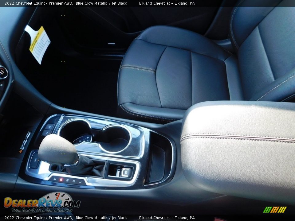 2022 Chevrolet Equinox Premier AWD Blue Glow Metallic / Jet Black Photo #33