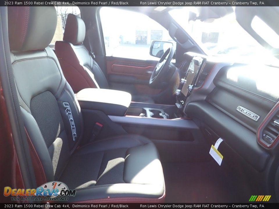 Front Seat of 2023 Ram 1500 Rebel Crew Cab 4x4 Photo #10