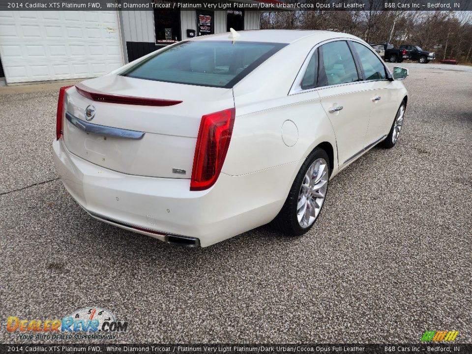 White Diamond Tricoat 2014 Cadillac XTS Platinum FWD Photo #5