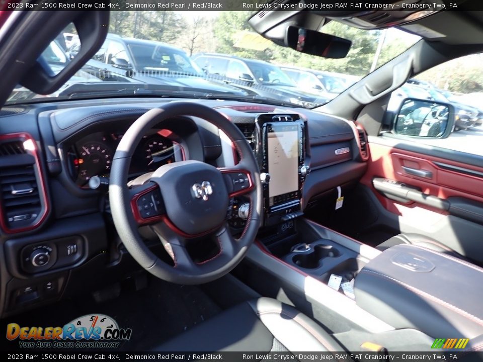 Dashboard of 2023 Ram 1500 Rebel Crew Cab 4x4 Photo #13