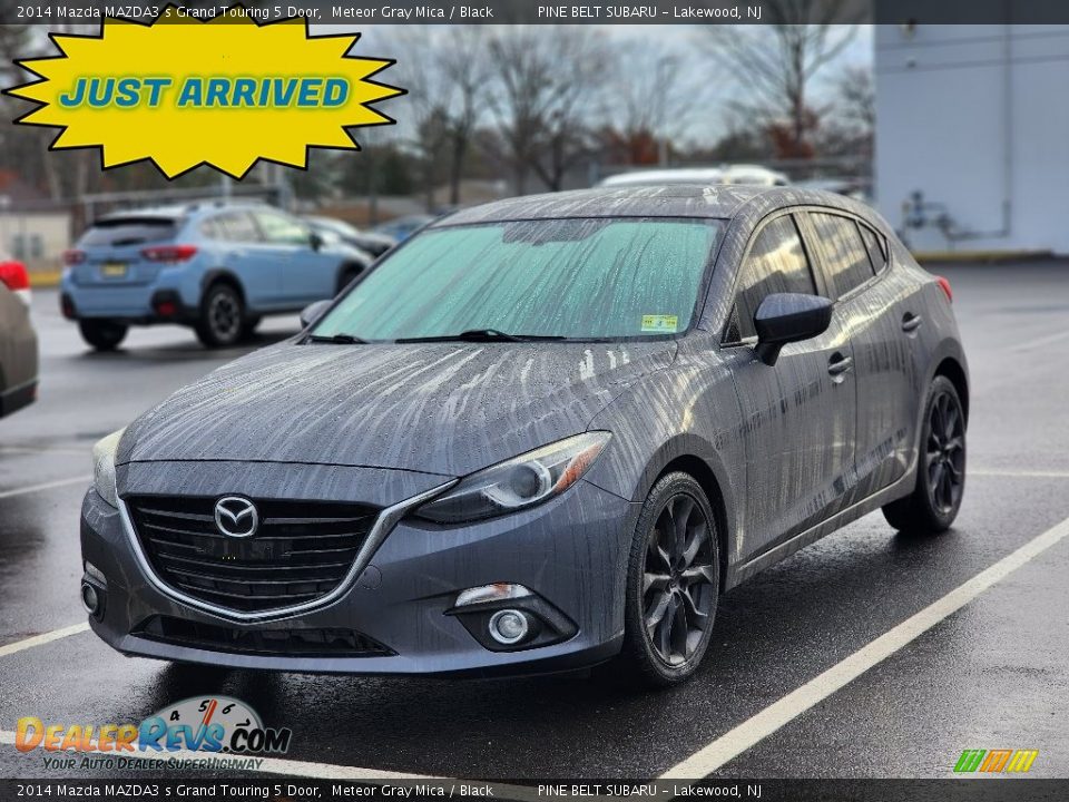 2014 Mazda MAZDA3 s Grand Touring 5 Door Meteor Gray Mica / Black Photo #1