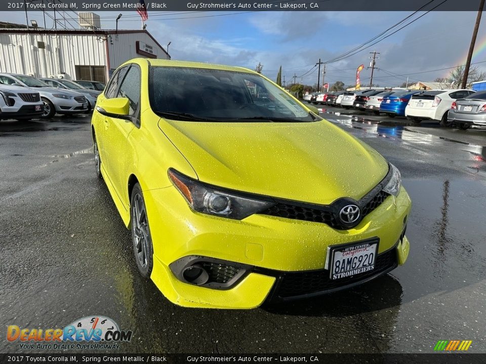 2017 Toyota Corolla iM Spring Green Metallic / Black Photo #1