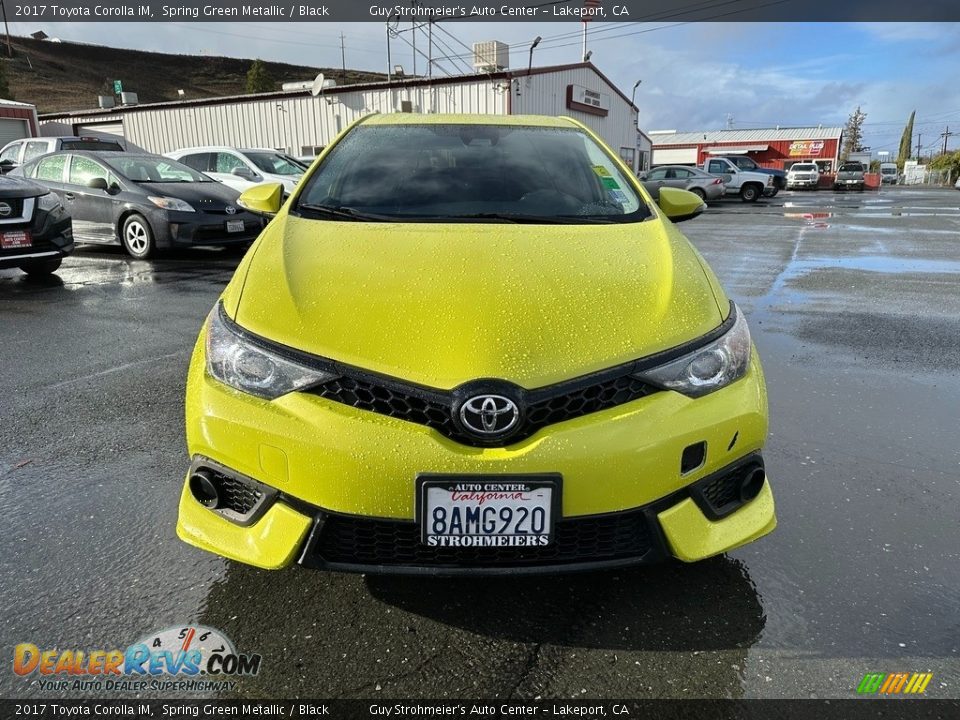 2017 Toyota Corolla iM Spring Green Metallic / Black Photo #2