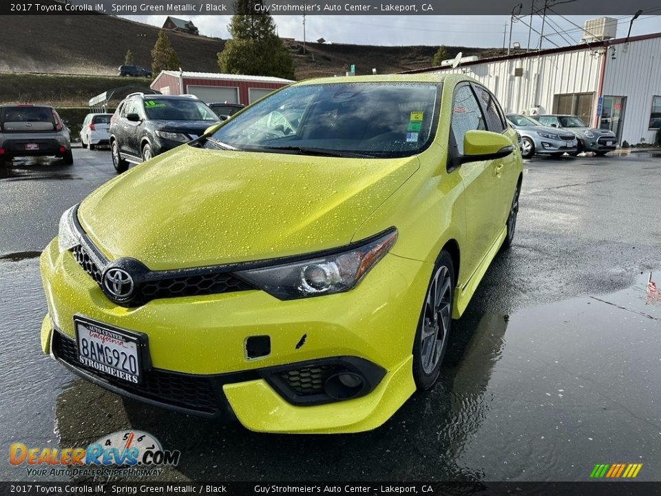 2017 Toyota Corolla iM Spring Green Metallic / Black Photo #3