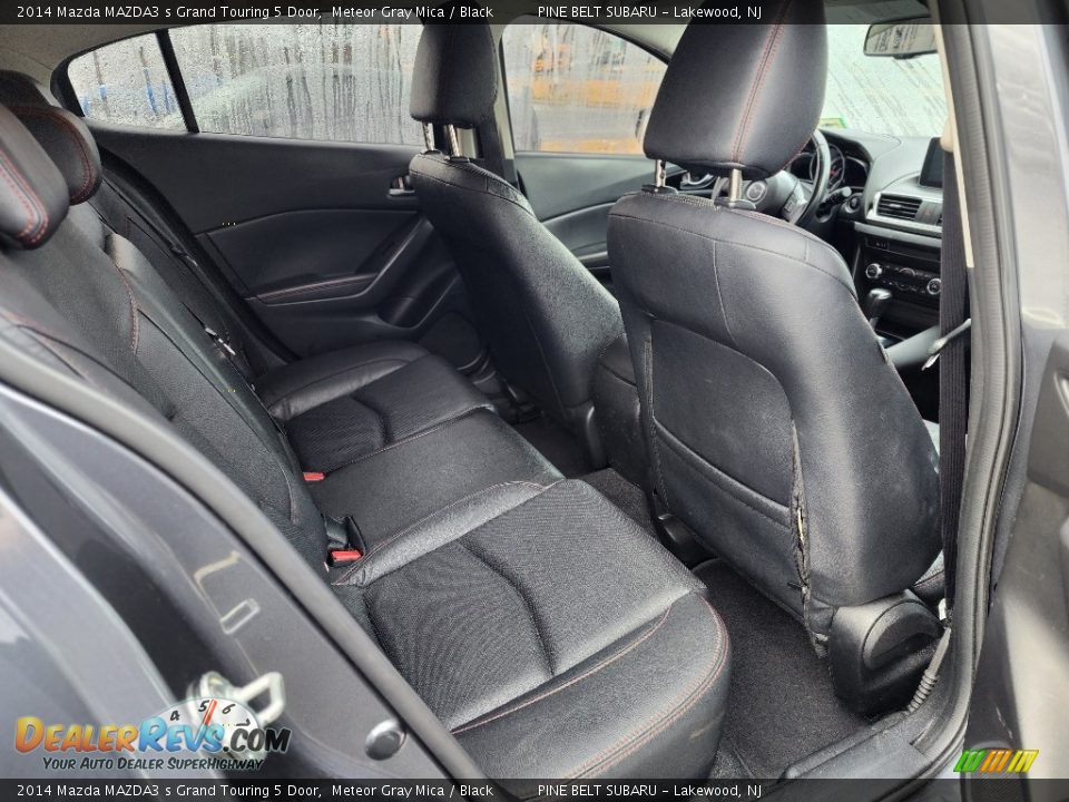 Rear Seat of 2014 Mazda MAZDA3 s Grand Touring 5 Door Photo #7
