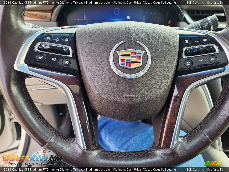 2014 Cadillac XTS Platinum FWD Steering Wheel Photo #15