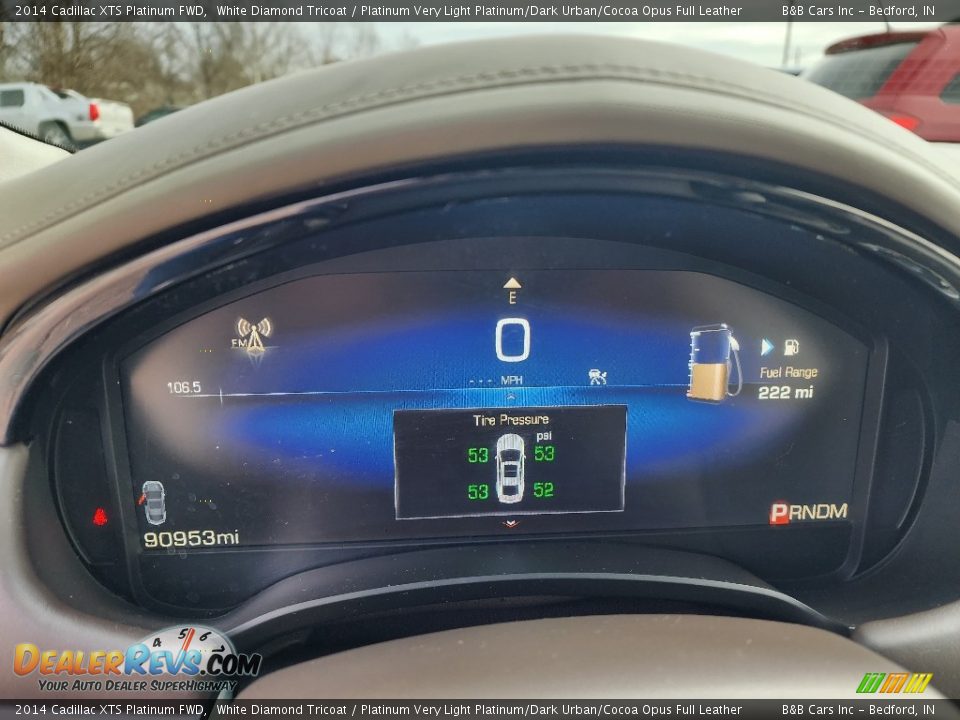 2014 Cadillac XTS Platinum FWD Gauges Photo #16