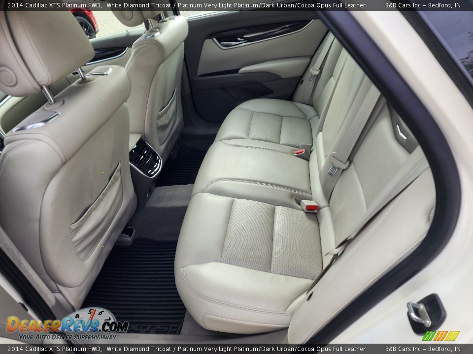 Rear Seat of 2014 Cadillac XTS Platinum FWD Photo #21