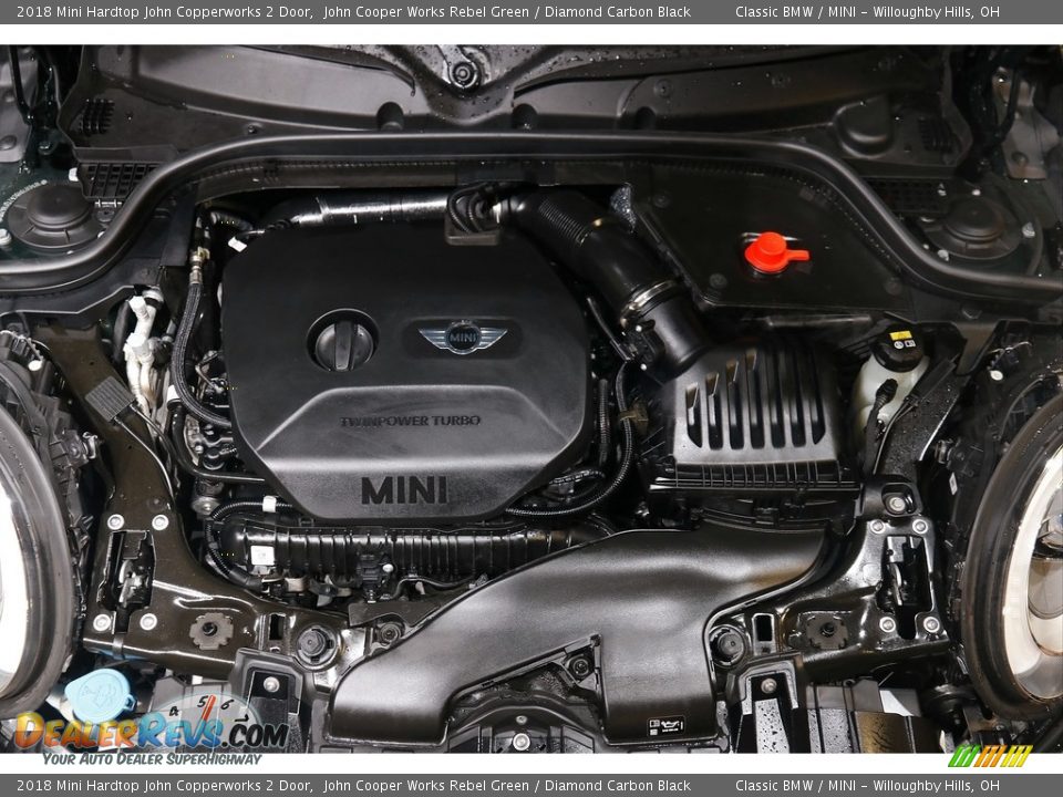 2018 Mini Hardtop John Copperworks 2 Door 2.0 Liter TwinPower Turbocharged DOHC 16-Valve VVT 4 Cylinder Engine Photo #20