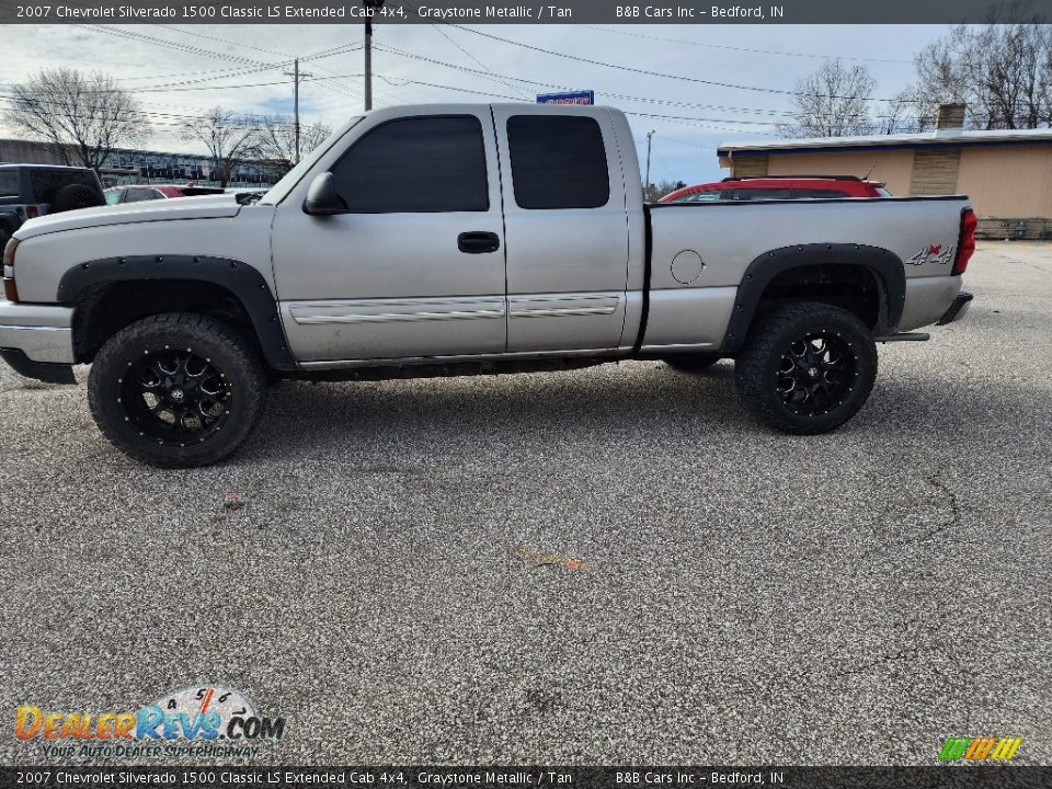 2007 Chevrolet Silverado 1500 Classic LS Extended Cab 4x4 Graystone Metallic / Tan Photo #1