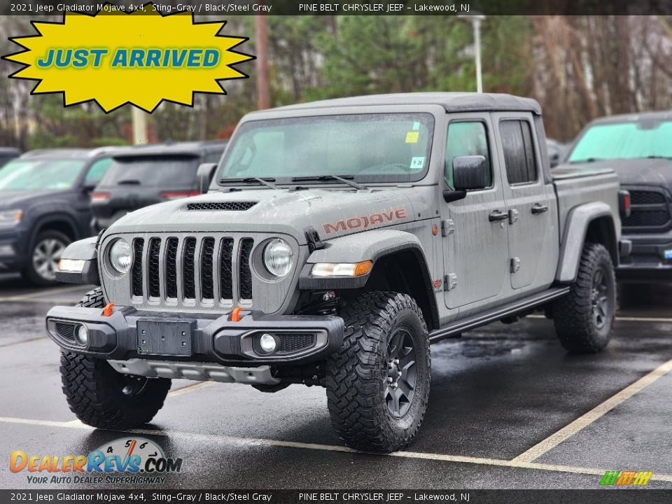 2021 Jeep Gladiator Mojave 4x4 Sting-Gray / Black/Steel Gray Photo #1