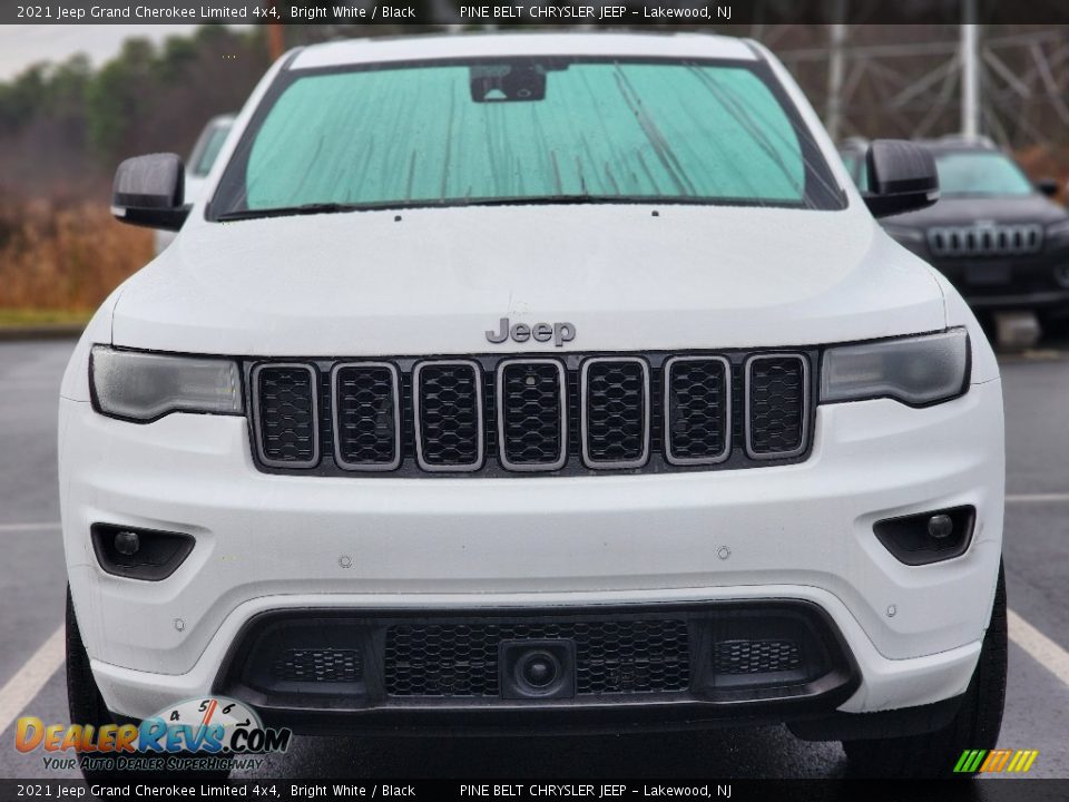 2021 Jeep Grand Cherokee Limited 4x4 Bright White / Black Photo #2