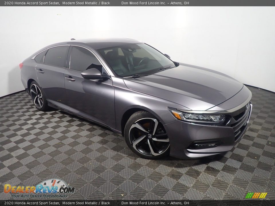 2020 Honda Accord Sport Sedan Modern Steel Metallic / Black Photo #3