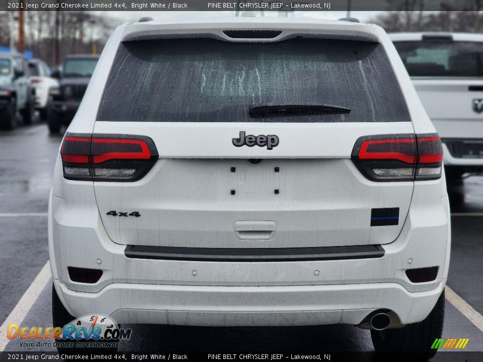 2021 Jeep Grand Cherokee Limited 4x4 Bright White / Black Photo #7