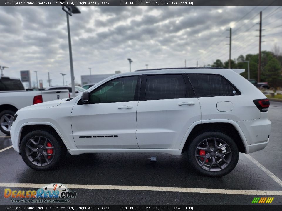 2021 Jeep Grand Cherokee Limited 4x4 Bright White / Black Photo #9