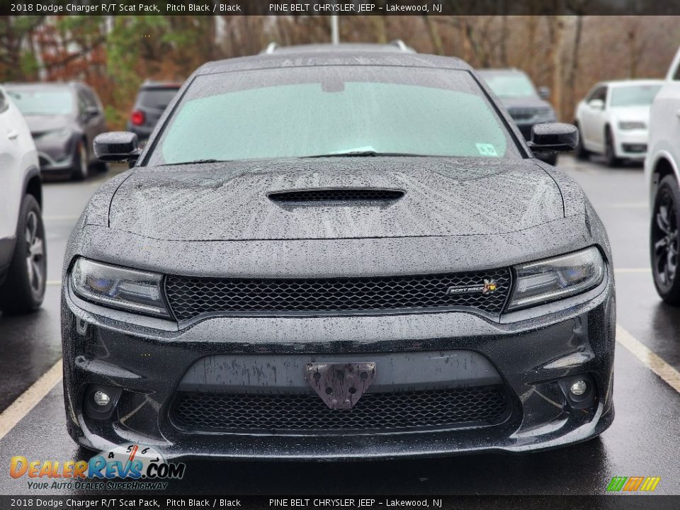 2018 Dodge Charger R/T Scat Pack Pitch Black / Black Photo #2