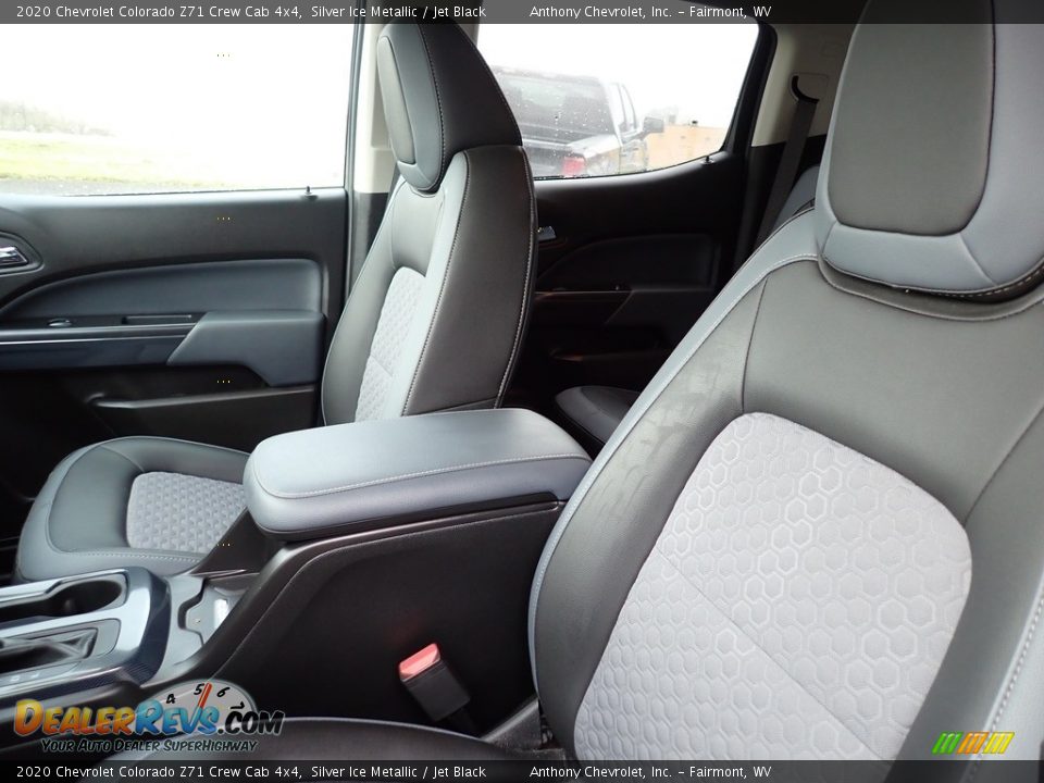 2020 Chevrolet Colorado Z71 Crew Cab 4x4 Silver Ice Metallic / Jet Black Photo #11