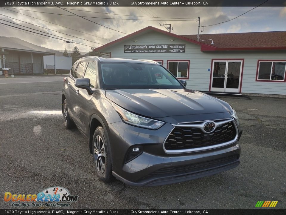 2020 Toyota Highlander XLE AWD Magnetic Gray Metallic / Black Photo #1