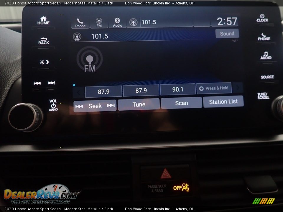 2020 Honda Accord Sport Sedan Modern Steel Metallic / Black Photo #24
