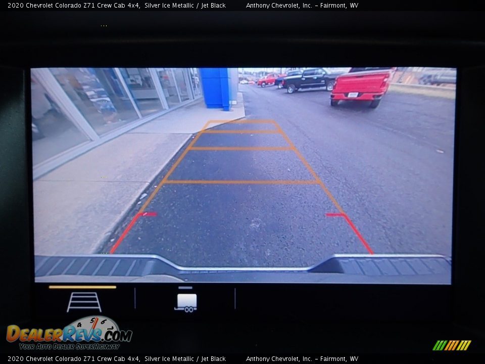 2020 Chevrolet Colorado Z71 Crew Cab 4x4 Silver Ice Metallic / Jet Black Photo #18