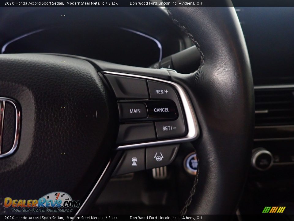 2020 Honda Accord Sport Sedan Modern Steel Metallic / Black Photo #28