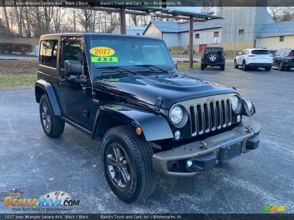 Black 2017 Jeep Wrangler Sahara 4x4 Photo #6