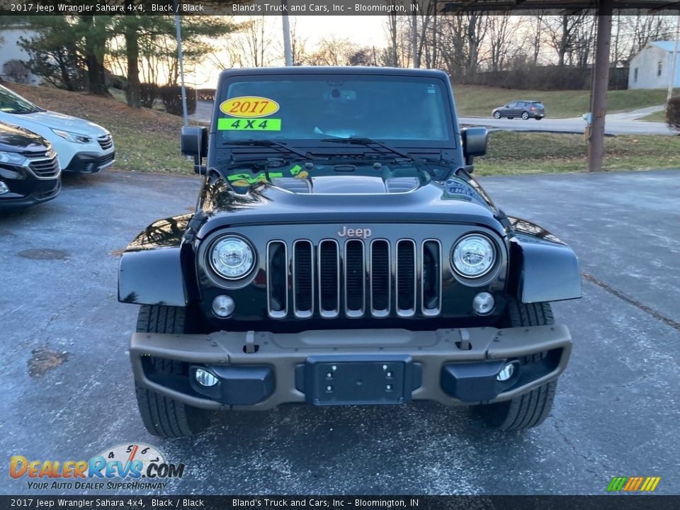 Black 2017 Jeep Wrangler Sahara 4x4 Photo #7