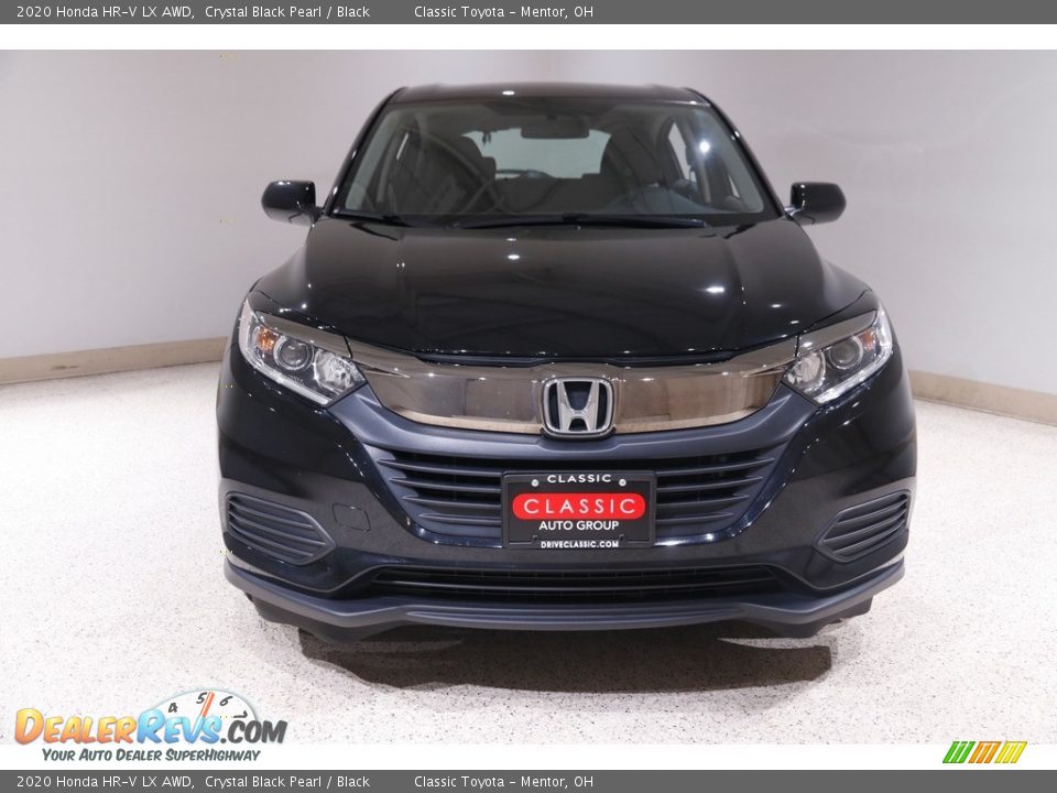 2020 Honda HR-V LX AWD Crystal Black Pearl / Black Photo #2
