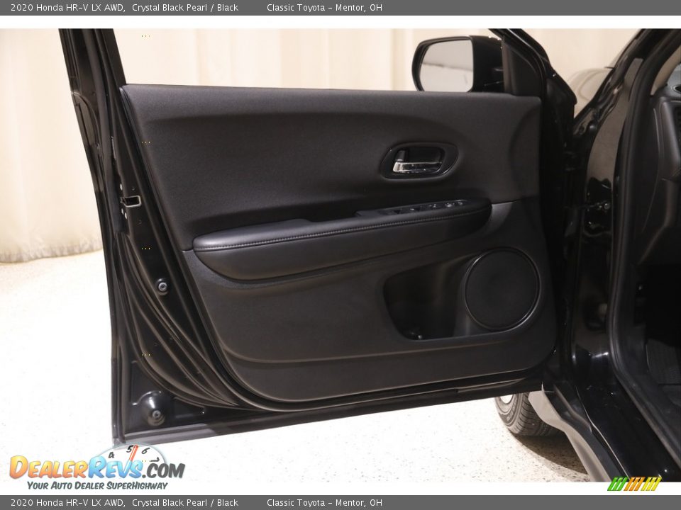 2020 Honda HR-V LX AWD Crystal Black Pearl / Black Photo #4