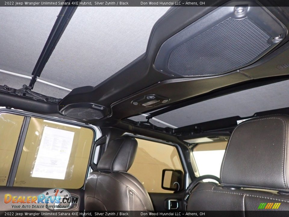 2022 Jeep Wrangler Unlimited Sahara 4XE Hybrid Silver Zynith / Black Photo #2