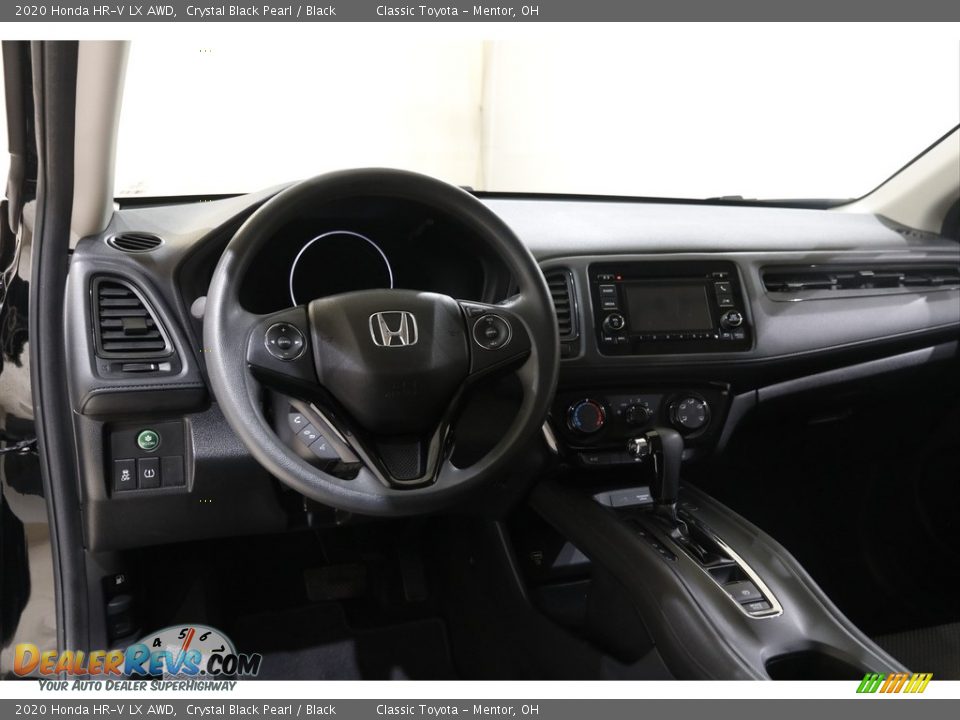 2020 Honda HR-V LX AWD Crystal Black Pearl / Black Photo #6